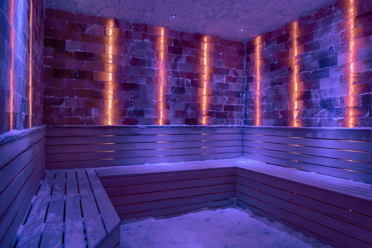 Blue Marlin Deluxe Spa & Resort Konakli Exterior photo A modern Finnish sauna