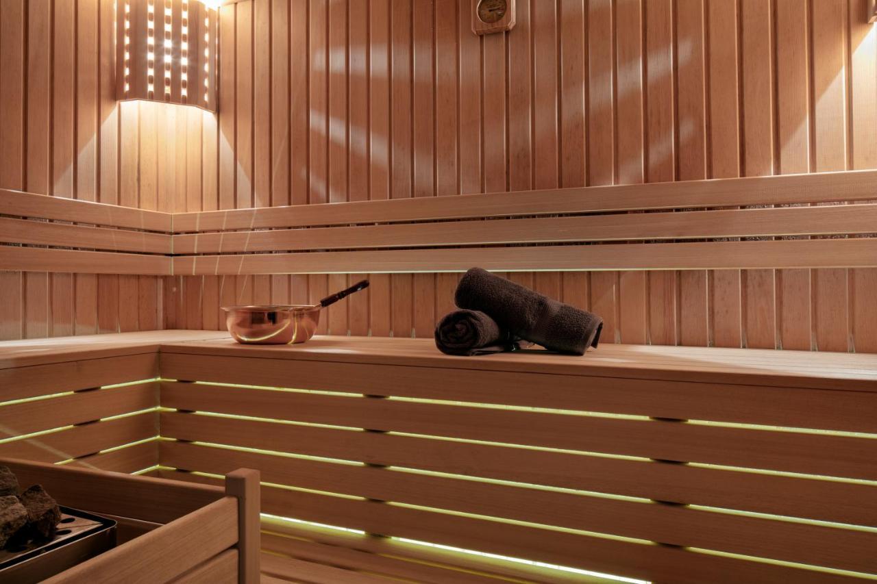 Blue Marlin Deluxe Spa & Resort Konakli Exterior photo A modern Finnish sauna